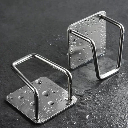 304 Stainless Steel Kitchen Accessories Sponges Holder Shelf for Kitchen Soap Dispenser Special Kitchen Utensils