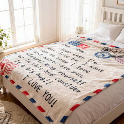 Throw Blankets Gifts for Mom from Daughter Son 50X60 Inch Soft Flannel Throw Blankets for for Mother'S Day Christmas Valentines Day Birthday Anniversary for Bed Couch