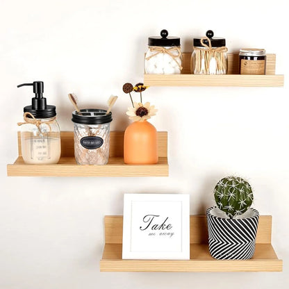 Premium Mason Jar Bathroom Accessories Set (4PCS) - Lotion Soap Dispenser,Toothbrush Holder,2 Apothecary Jars- Rustic Farmhouse Decor (Black)